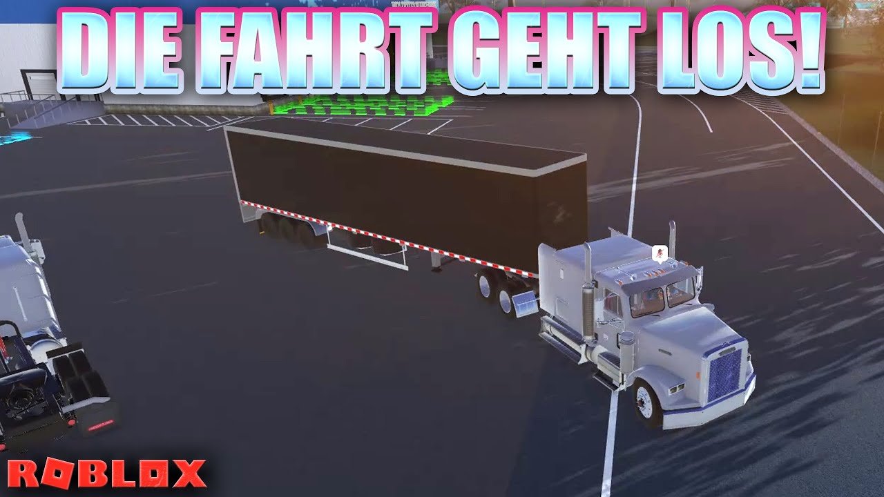 Wir sind ein LKW Fahrer! - Roblox | Trucking Empire