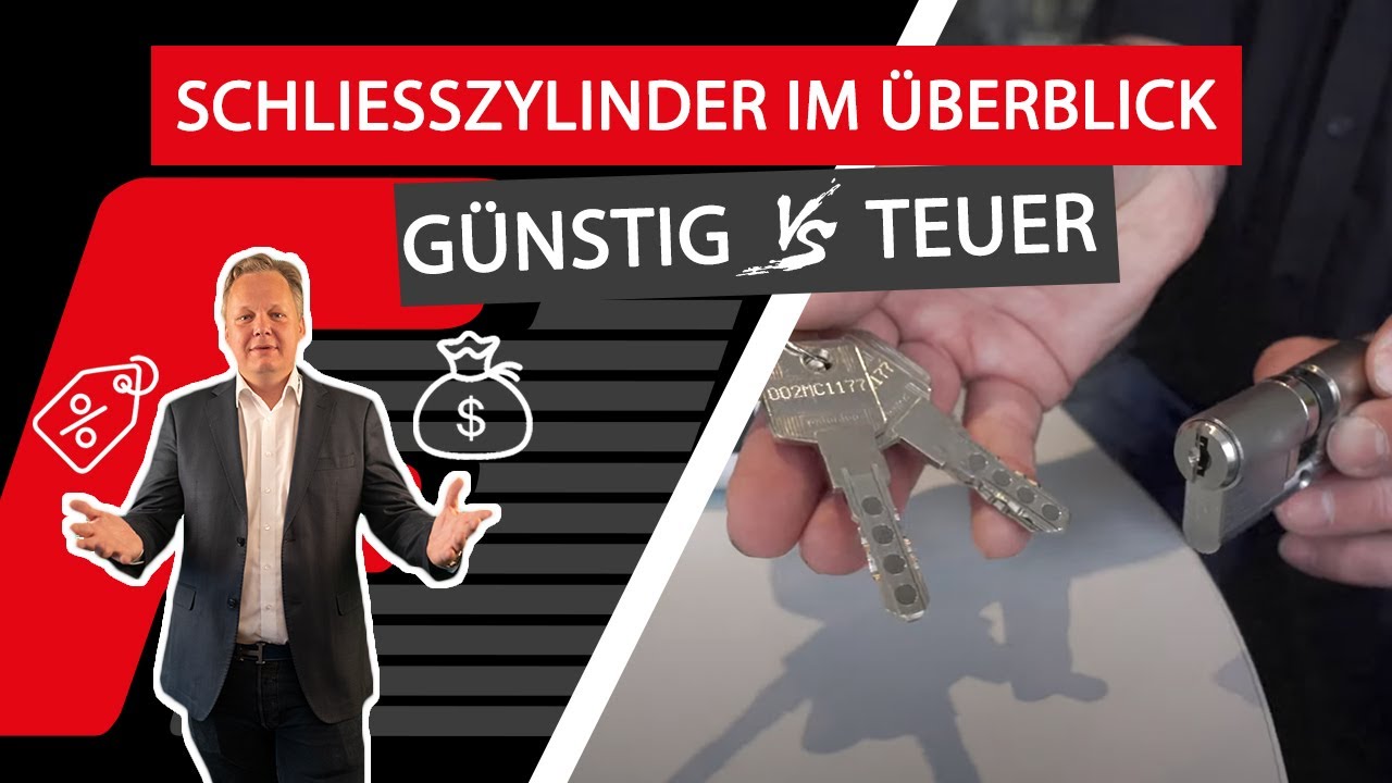 Haustür Schließzylinder/Türschloss - Wie sicher willst du wohnen?
