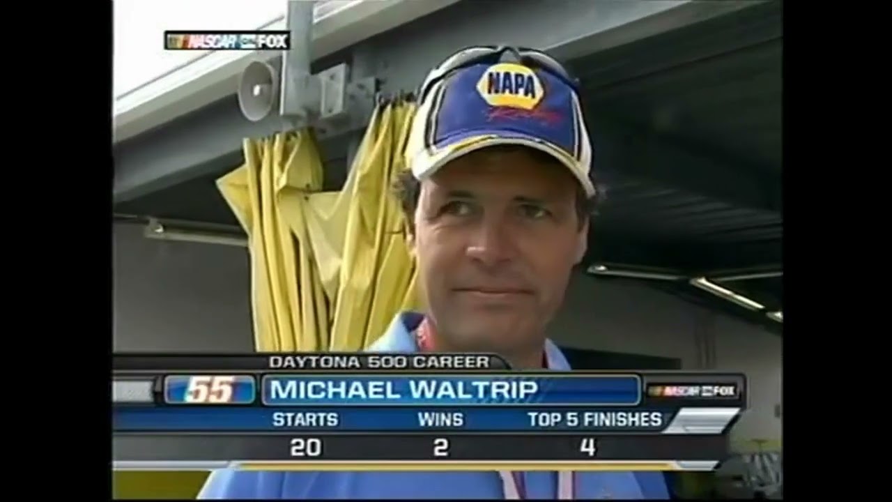 Michael Waltrip 2007 Daytona 500 Qualifying