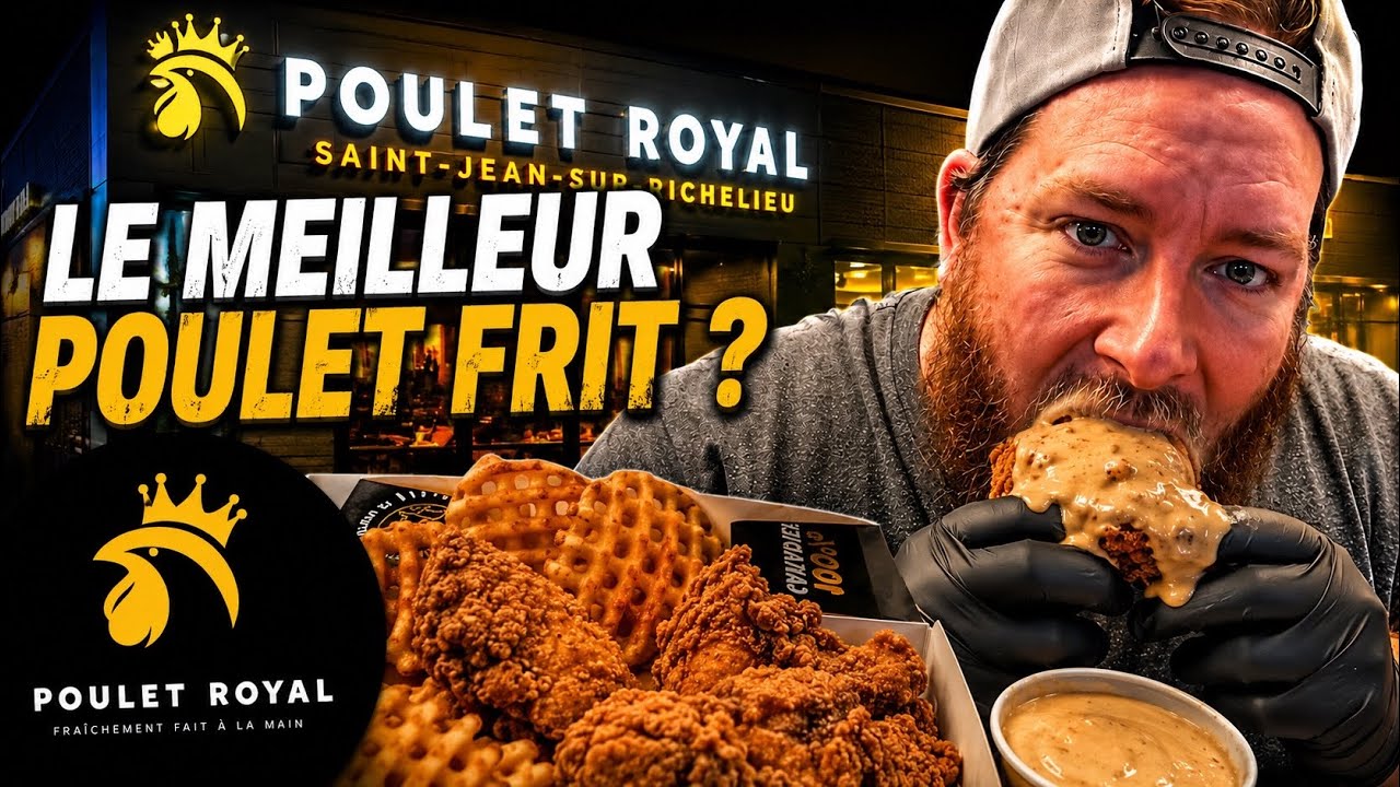 Un Qu&eacute;b&eacute;cois test Le Poulet Royal De St-Jean (Et C'est Incroyable!) 9.9/10 #chicken #fyp #review