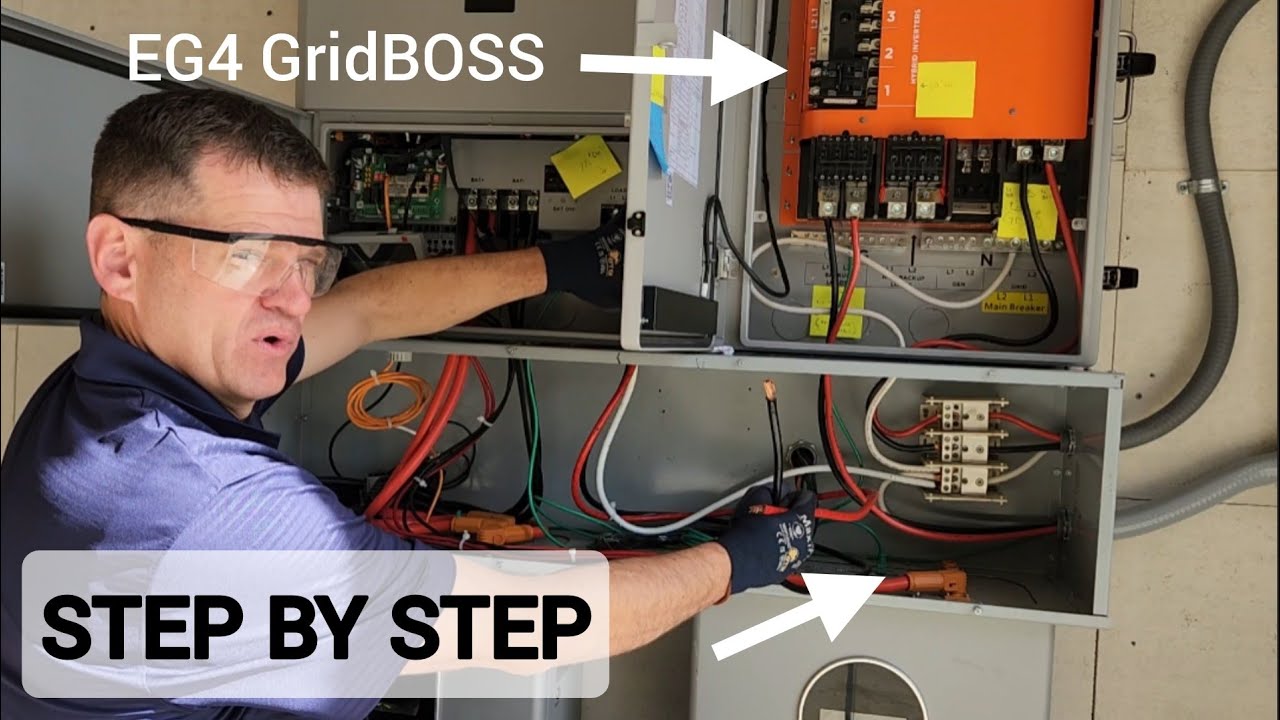 Как подключить Eg4 GridBOSS — полная установка
