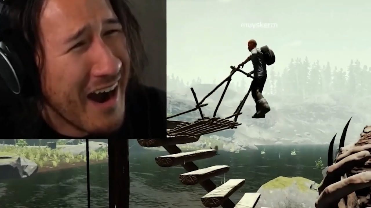 Markiplier, Bob and Wade being their biggest enemies in the Forest PART III (The Drawbridge)