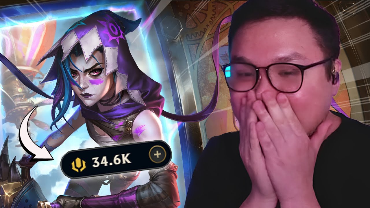 Pulling for the New Jinx Skin | Spending 32,000 RP in One Night