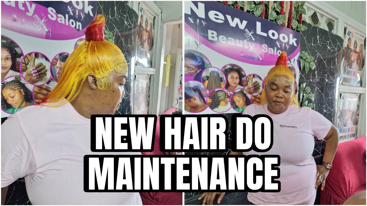 MAINTENANCE VLOG 🇬🇧.  CHANGED MY HAIR COLOUR , NEW WIG INSTALL , BACK TO THE UK 🇬🇧 