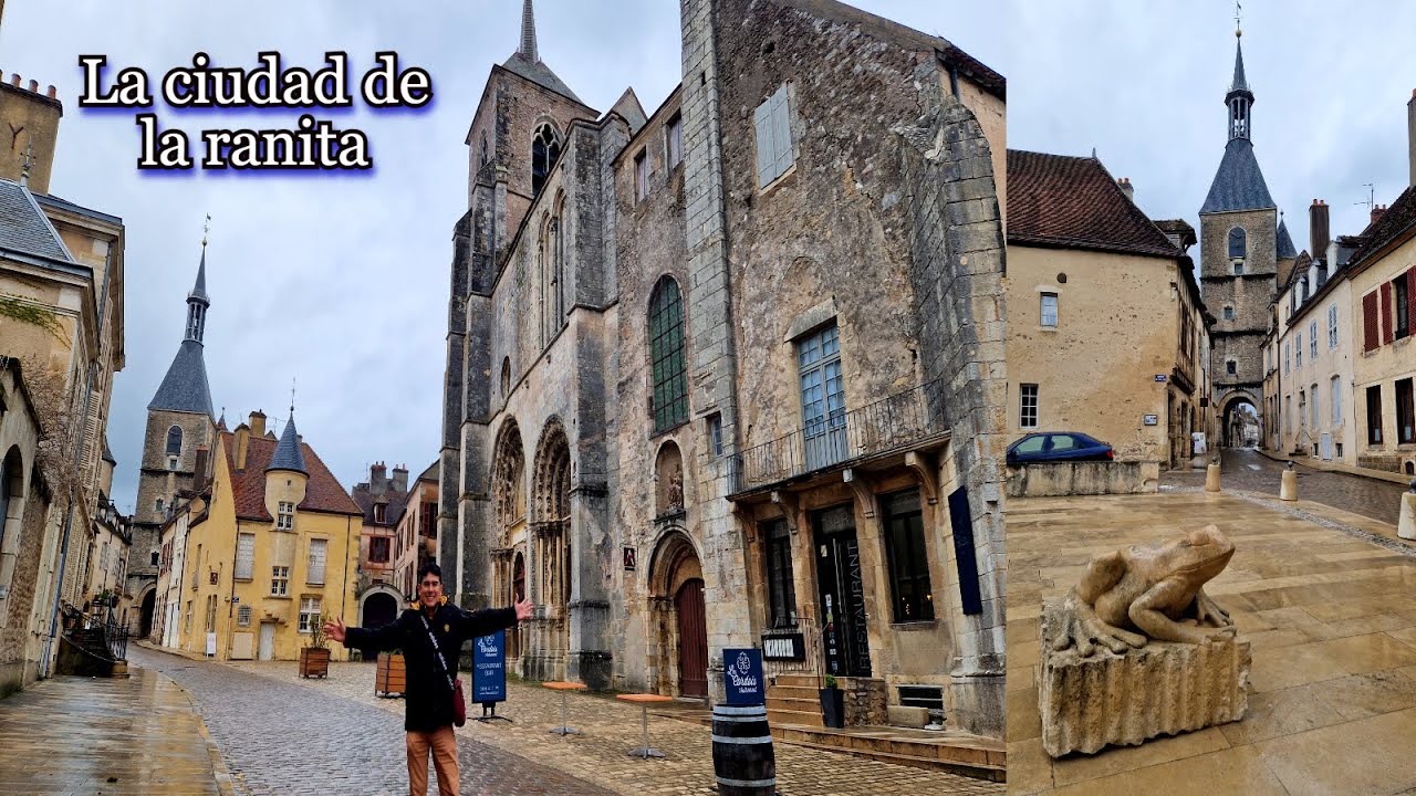 Avallon, el pueblo medieval de la gran rana