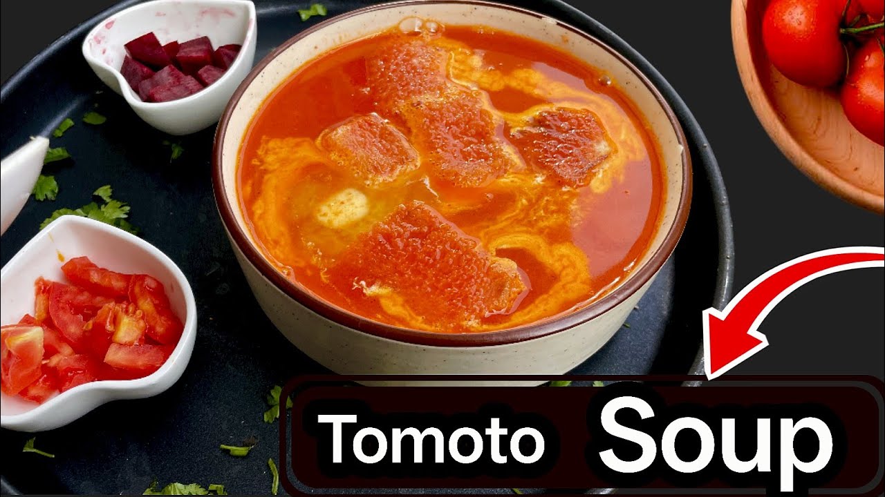 Restaurant Style Tomato soup at Home | Tomoto Soup recipe | tomoto soup | 