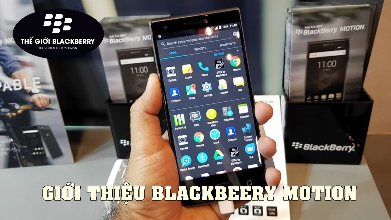 Trên tay, đánh giá BlackBerry Motion, một smartphone hoàn hảo của TCL & BlackBerry