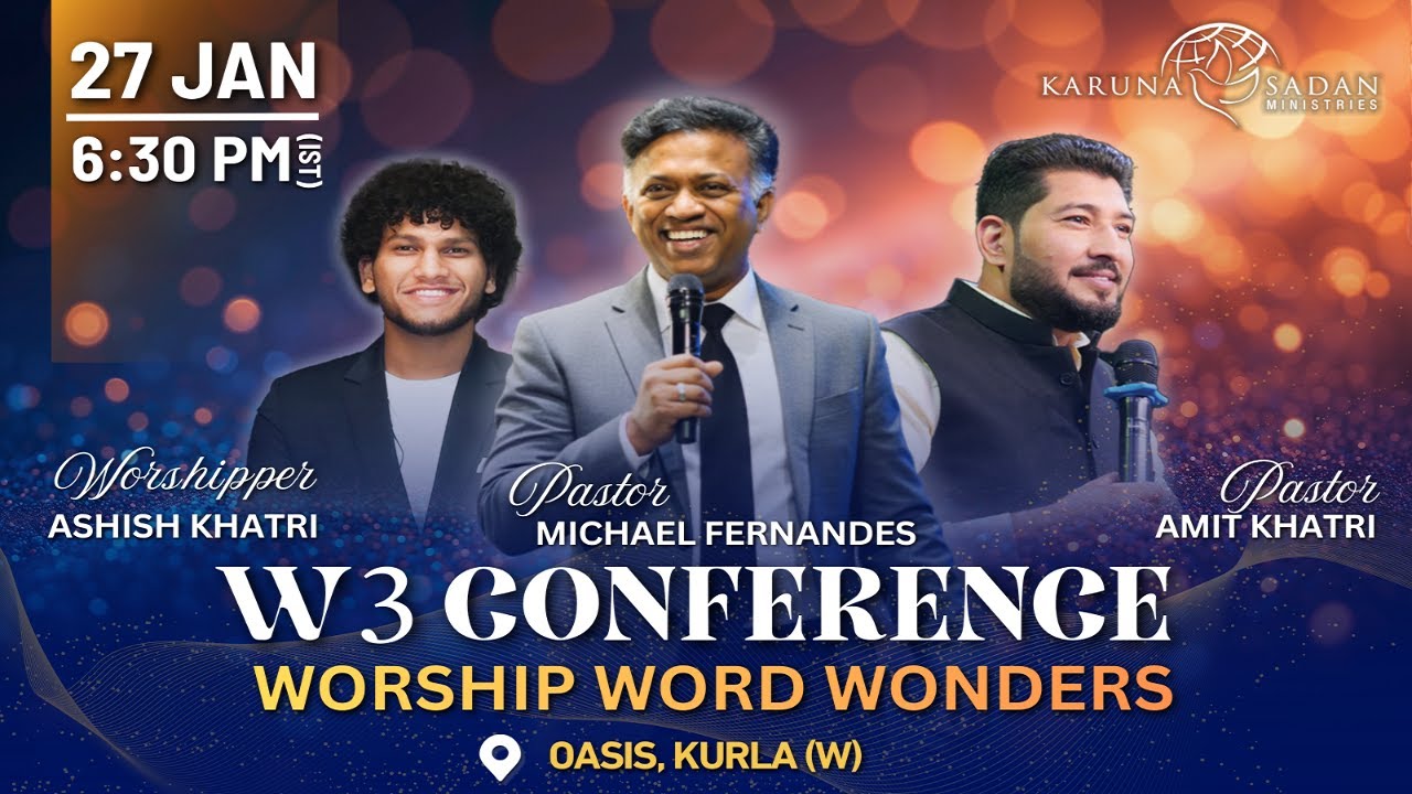 20260127 | KSM | W3 Conference | [ LIVE 🔴 ] Pastor Michael Fernandes