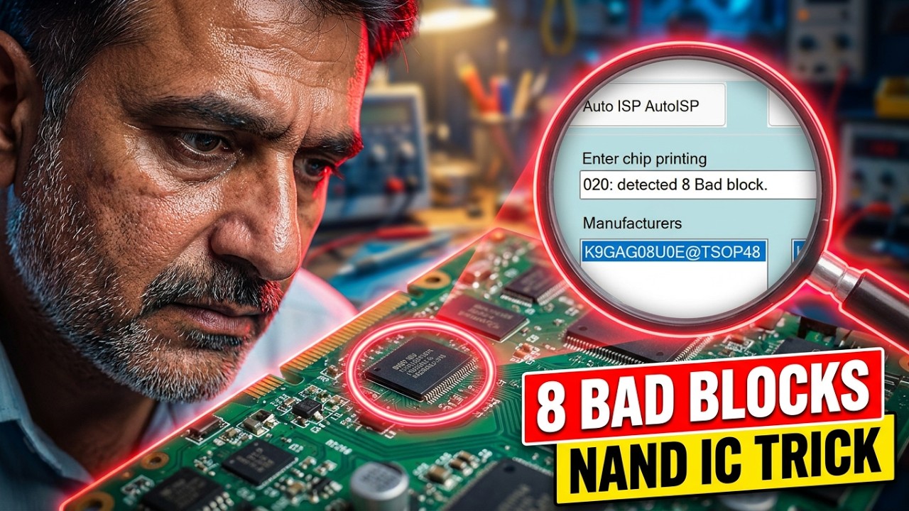 Nand IC Bad Block Removing Trick