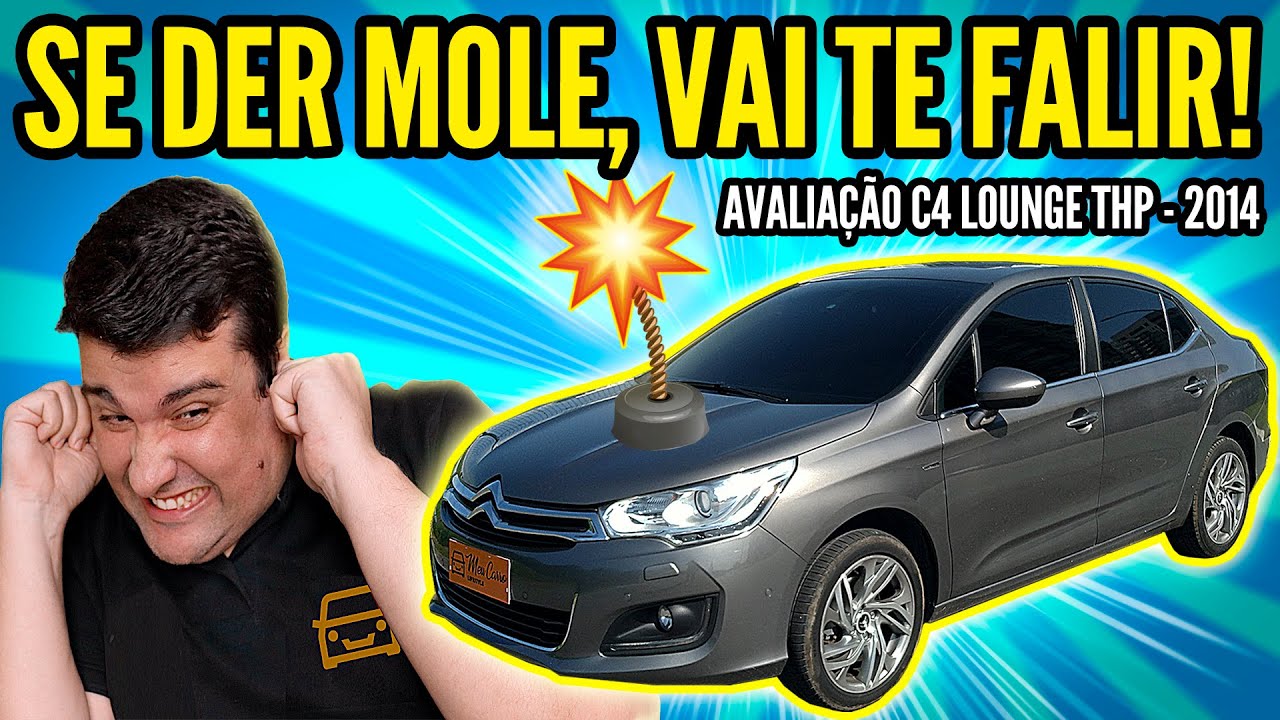 CITROEN C4 LOUNGE THP - NAVE por MENOS DE 50MIL mas PODE INCOMODAR! (Avaliação)