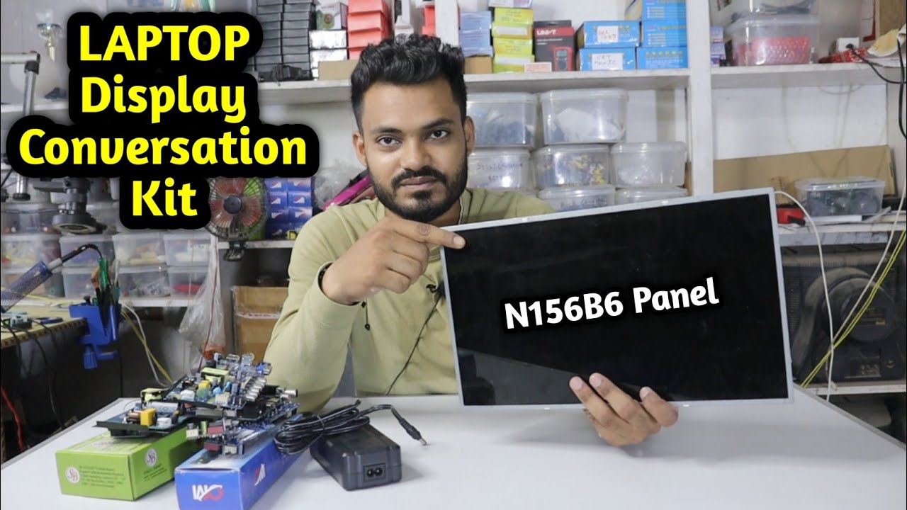 N156B6 Laptop Display conversion kit for  Monitor, Portable Led TV and Android TV