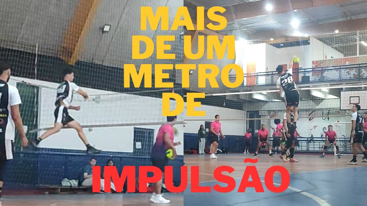 Ele tem mais de um metro de impulsão, ex atleta