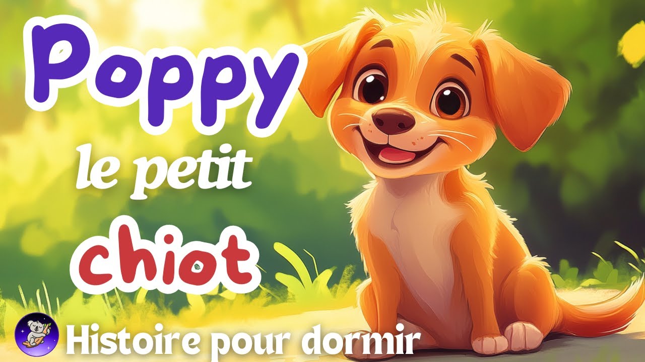 Poppy le petit chiot 🐶 HISTOIRE POUR S'ENDORMIR | Histoire pour dormir | Conte pour enfant