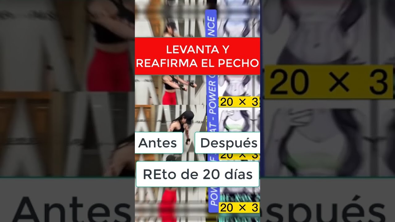 Levanta y Reafirma el Pecho 🔥💛😍