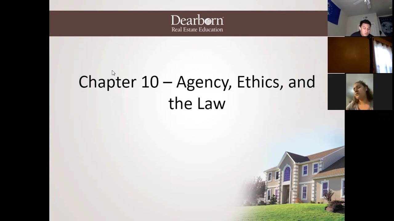 Law Of Agency - Chapter 10 Lecture