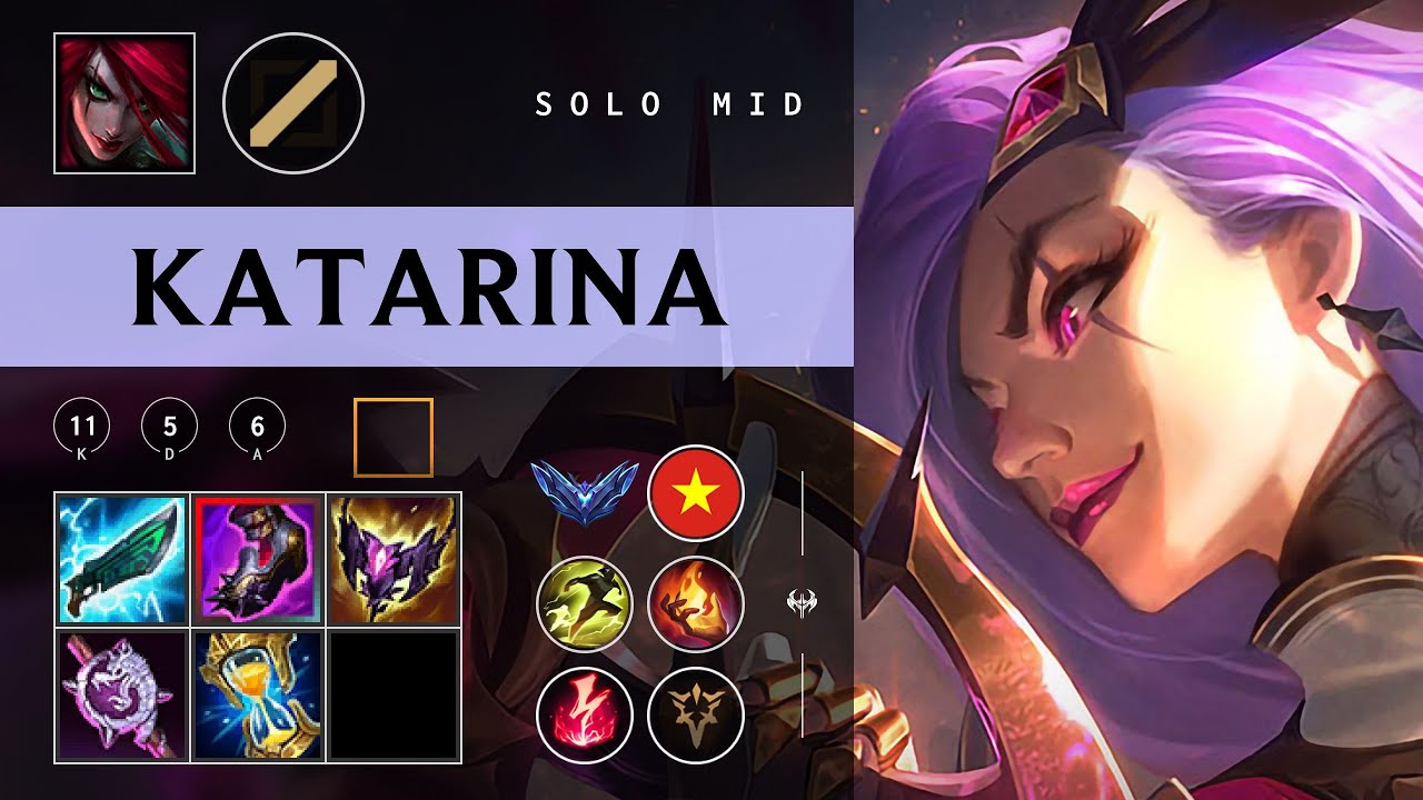 Katarina Mid vs Talon - VN Diamond Patch 26.02