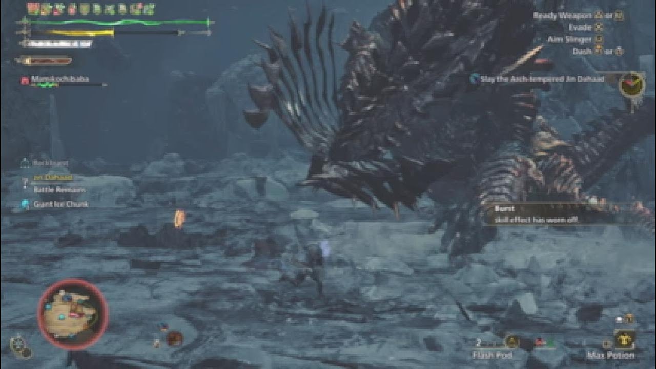 Monster Hunter Wilds : Solo At Jin  Challenge Quest A rank