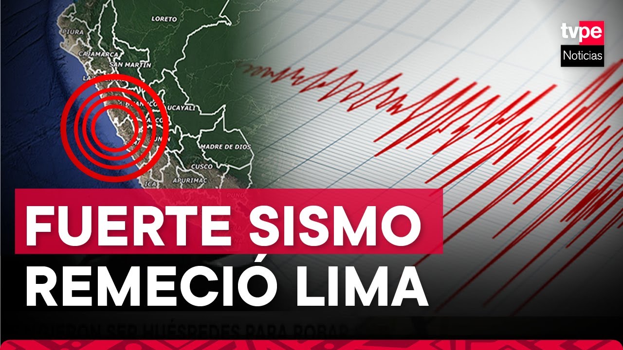 Sismo en Lima: movimiento telúrico de 5.4 remeció la capital este jueves