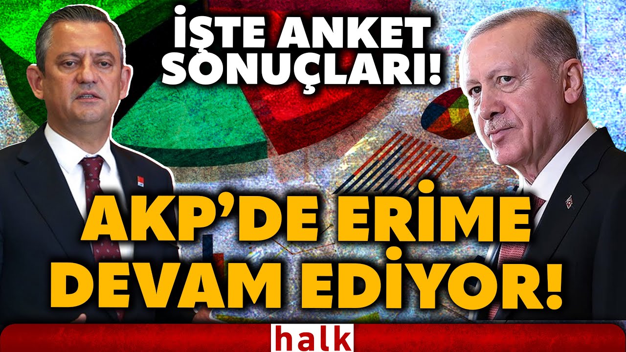CHP'NİN YAPTIRDIĞI SON ANKET! AKP'deki oy kaybı s&uuml;r&uuml;yor! İşte o sonu&ccedil;lar!