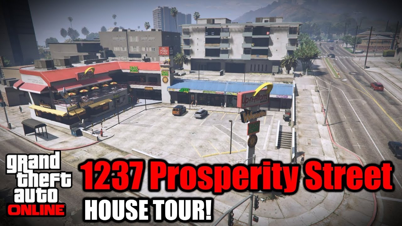GTA 5 - 1237 Prosperity Street Apartment 21 House Tour!