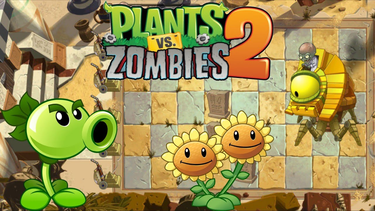 Играем в plants vs Zombies ПРОШЕЛ БОССА!!