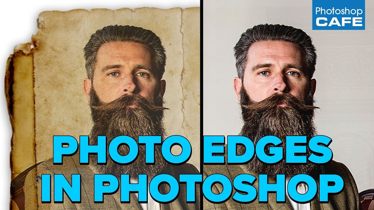 MAKE High Impact PHOTO EDGES in Photoshop | 2 methods
