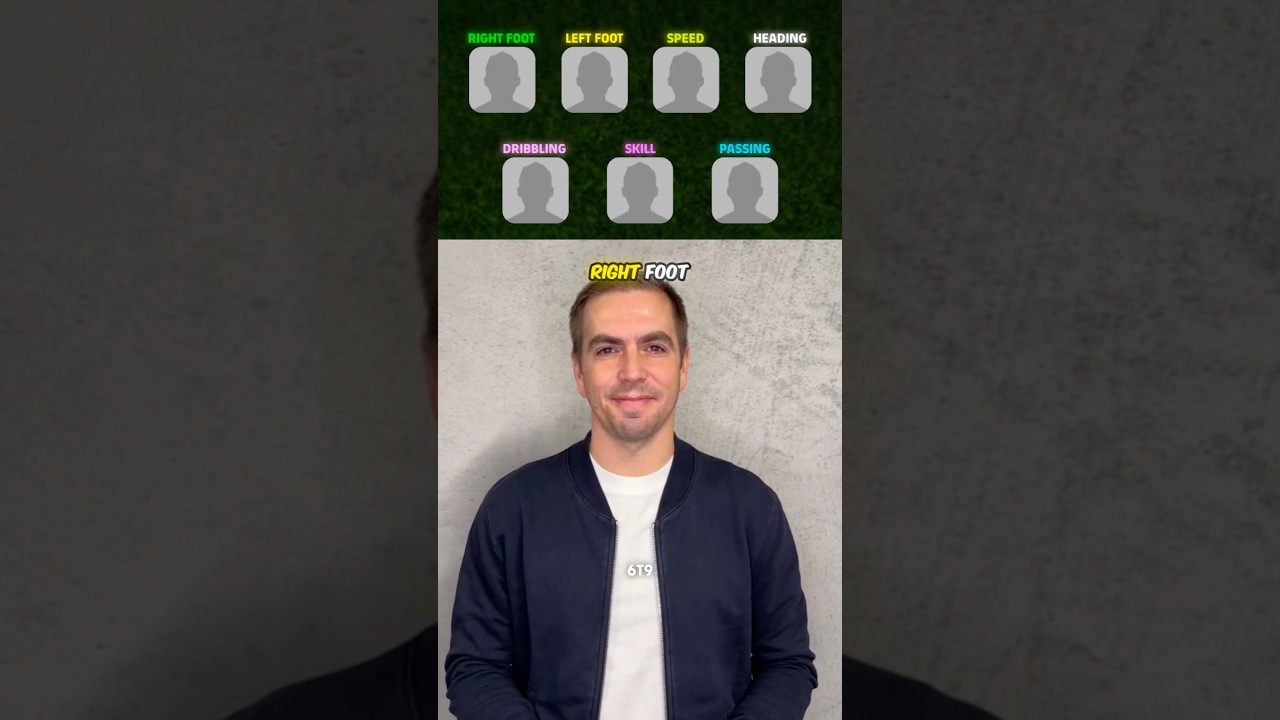 Philipp Lahm picked his favourite players based on their skill 😱🔥 #efootball2023 #efootball2024