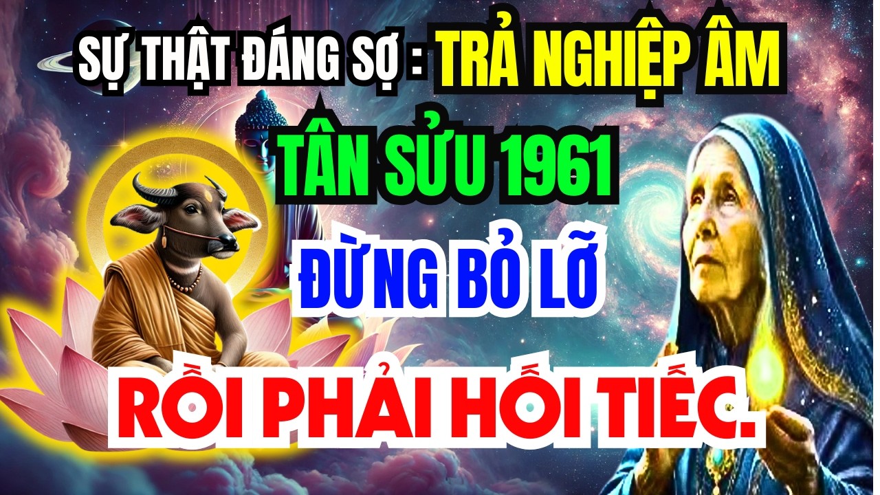 Sự Thật Đáng Sợ: Tân Sửu 1961 Tháng 1 ÂL Trả Nghiệp Âm, Bị Hại Ngầm Biết Muộn Hối Hận Cả Đời