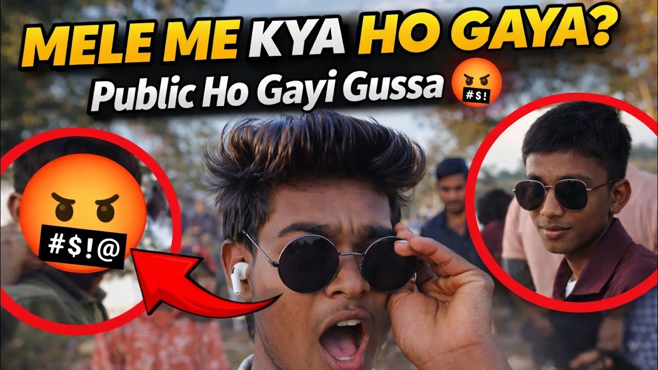 Mele Me Aisa Kya Ho Gaya? 😳 Full Angry Reaction 🤬