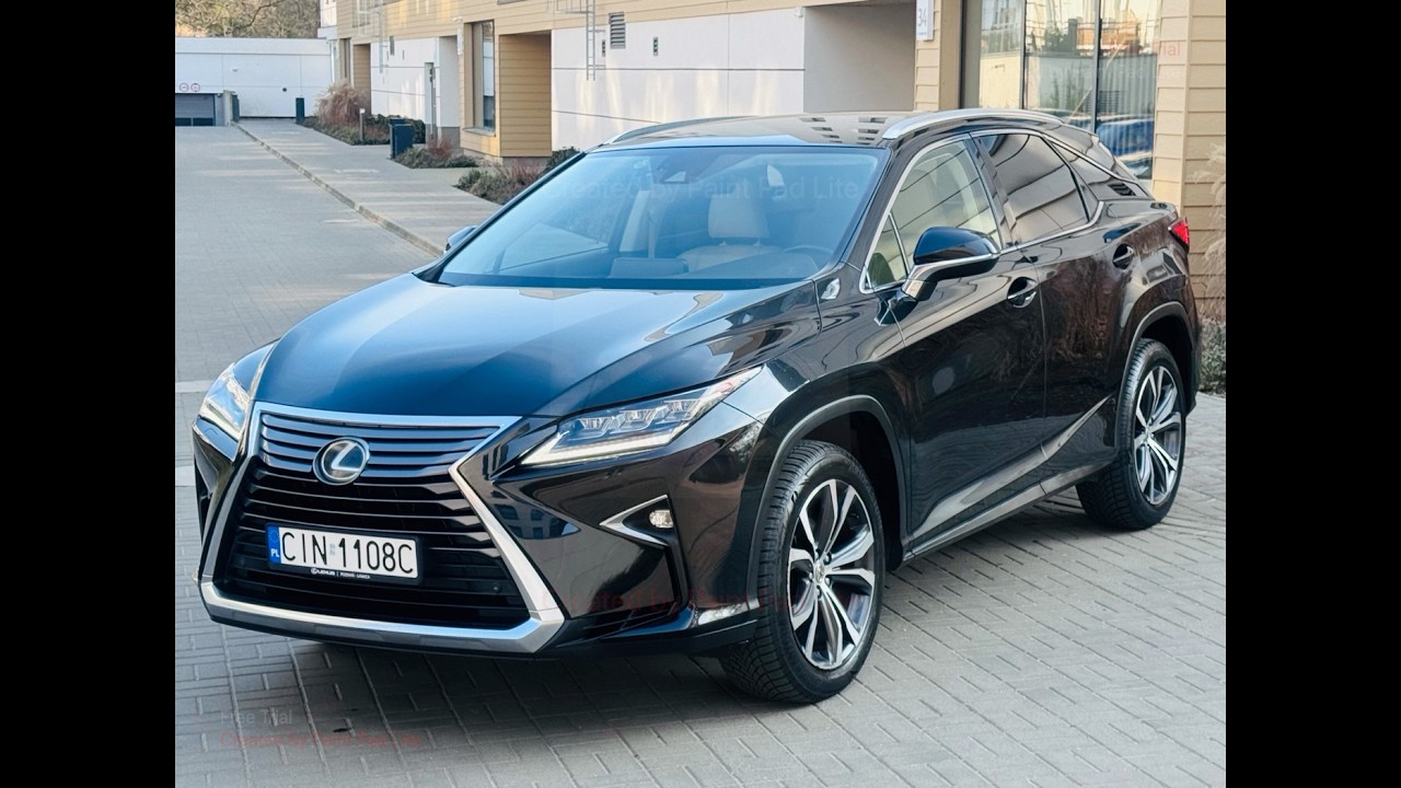 Lexus RX200T 2016r 269000KM Full LED Aktywny Tempomat Asystent Pasa Ruchu Salon Polska