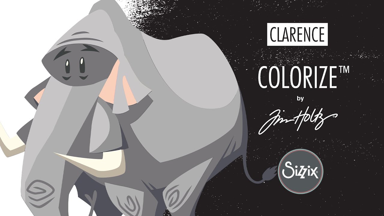 Make Clarence - the Sizzix Colorize™ Thinlits Die Set by Tim Holtz®