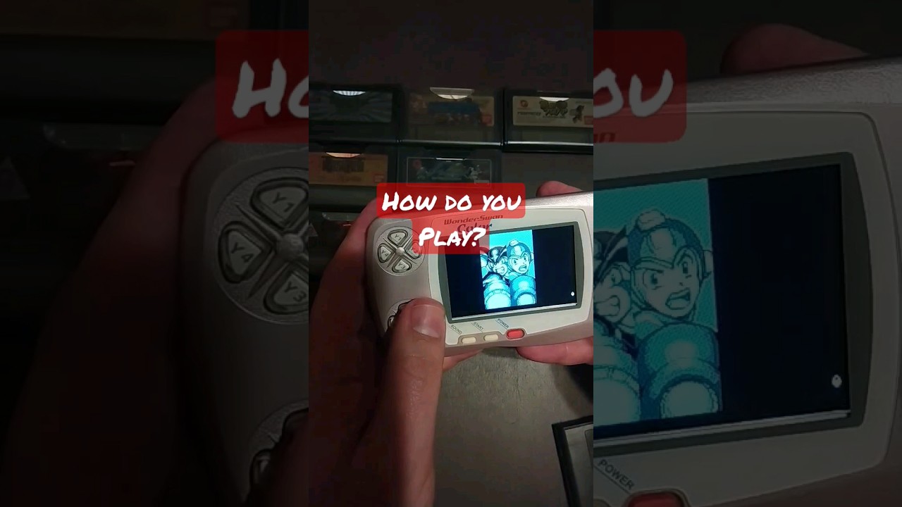 WonderSwan Color plays Rockman & Forte