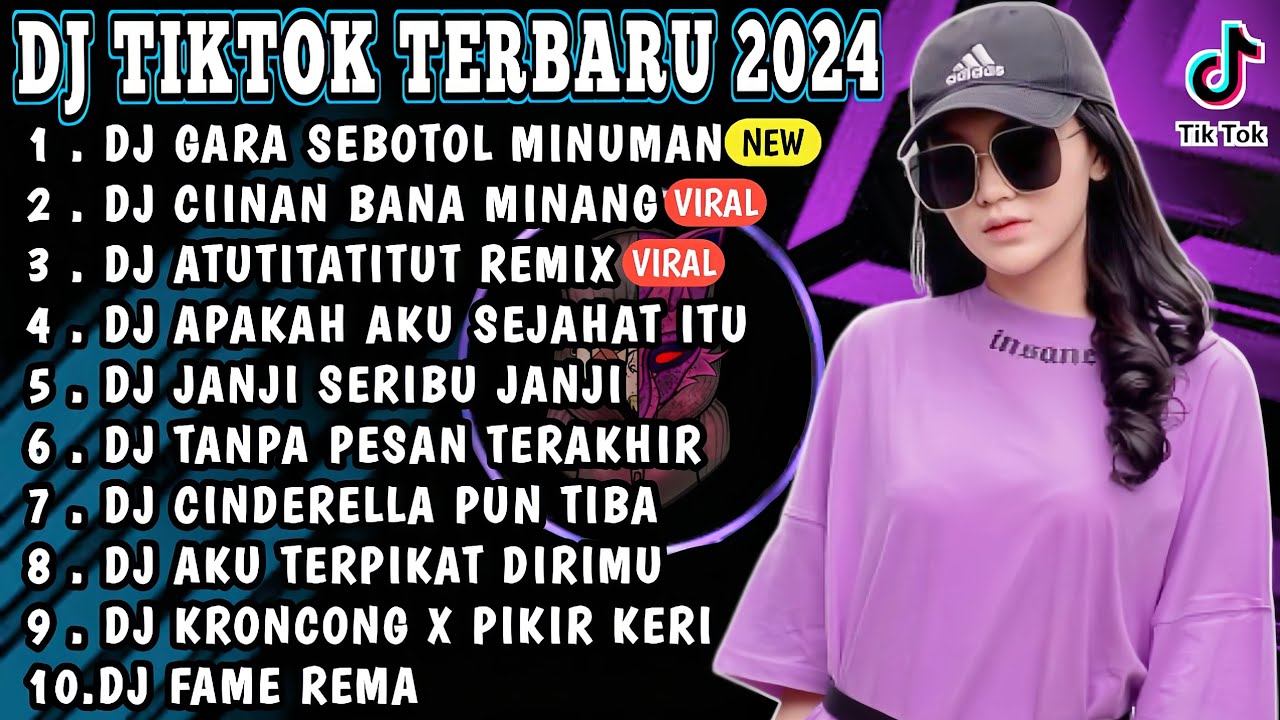 DJ TIKTOK TERBARU 2024 - DJ GARA GARA SEBOTOL MINUMAN | DJ CIINAN BANA REMIX FULL BASS VIRAL TIKTOK