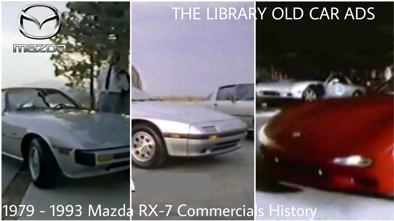 1979 - 1993 Mazda RX-7 Commercials History