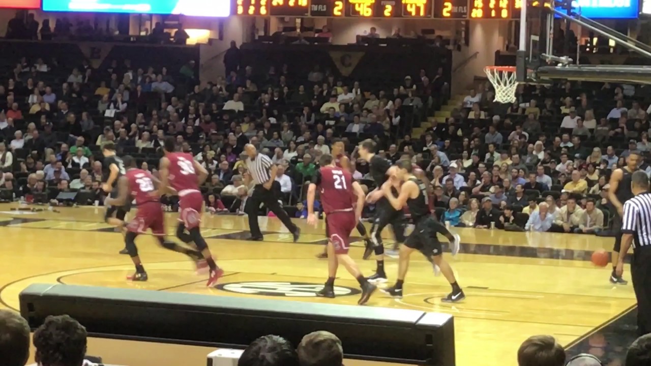 Vanderbilt vs. South Carolina- memorial gymnasium in Nashville, Tennessee