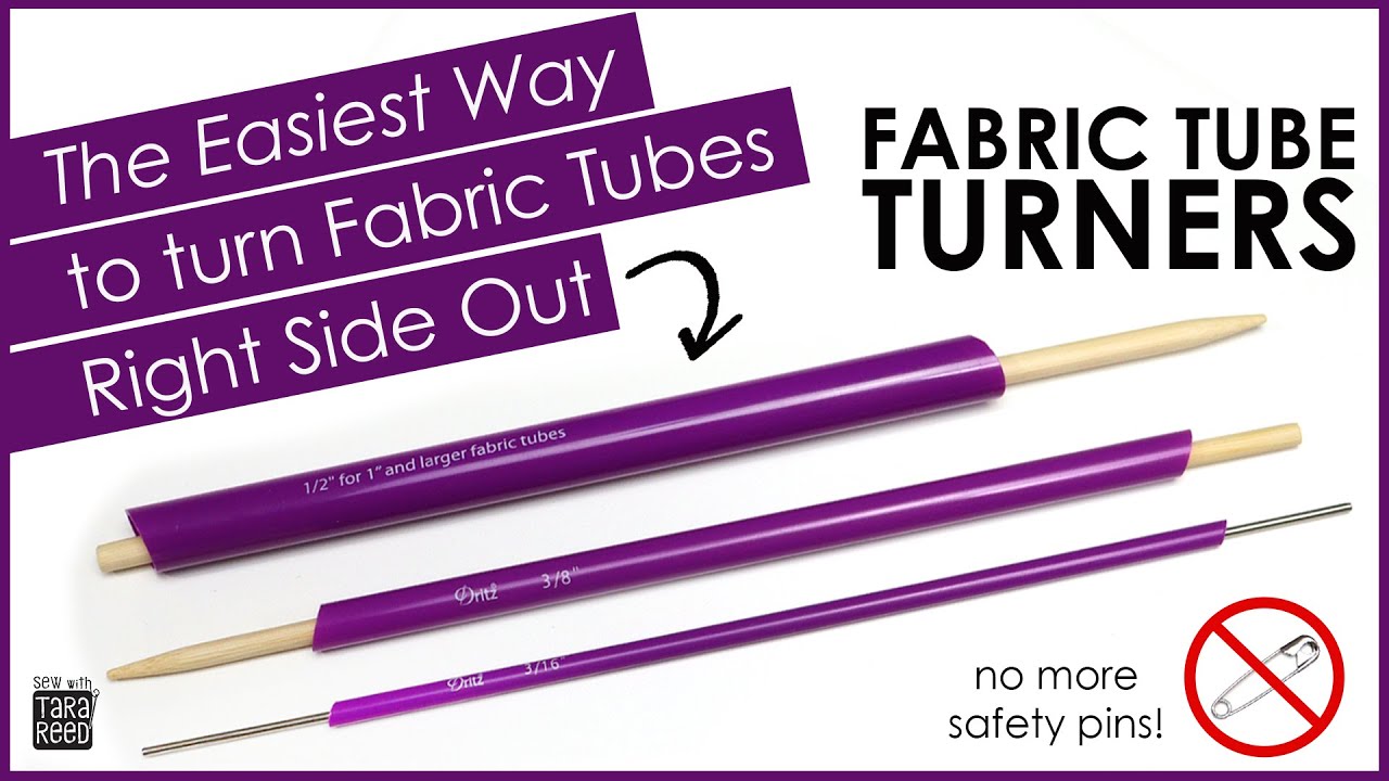 Самый простой способ вывернуть трубку из ткани наизнанку — Fabric Tube Turners