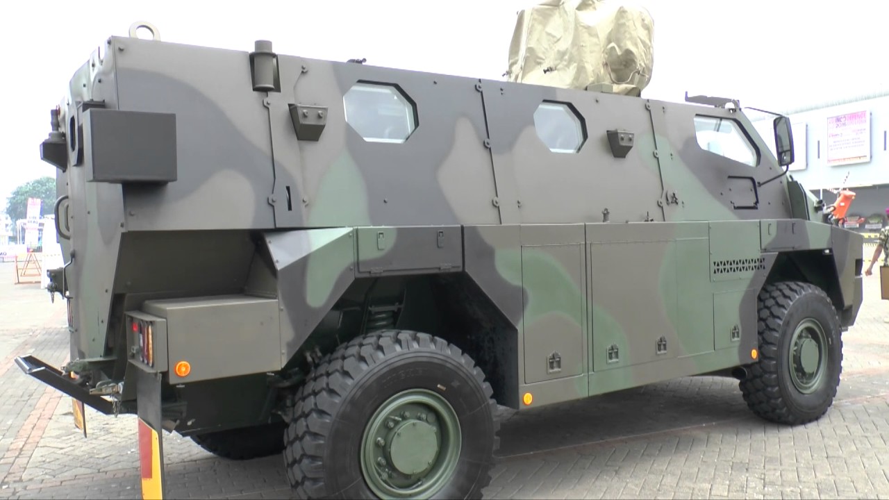 Indo Def 2016: Thales and PT.Pindad Sanca 4x4 MRAP