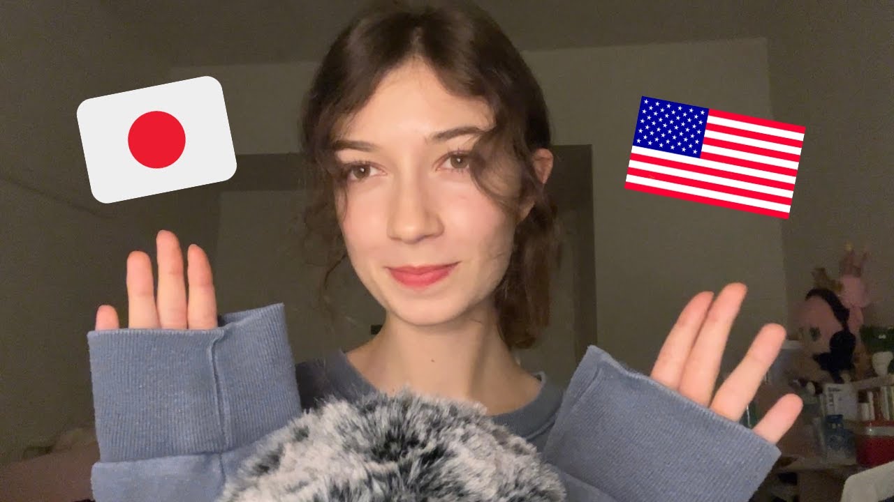 ASMR English & Japanese listening practice 英語の勉強