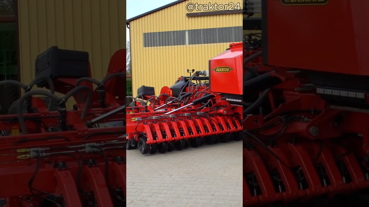 Siewnik V&auml;derstad Proceed V może siać r&oacute;żne nasiona punktowo - w tym zboża #vaderstad #traktor24