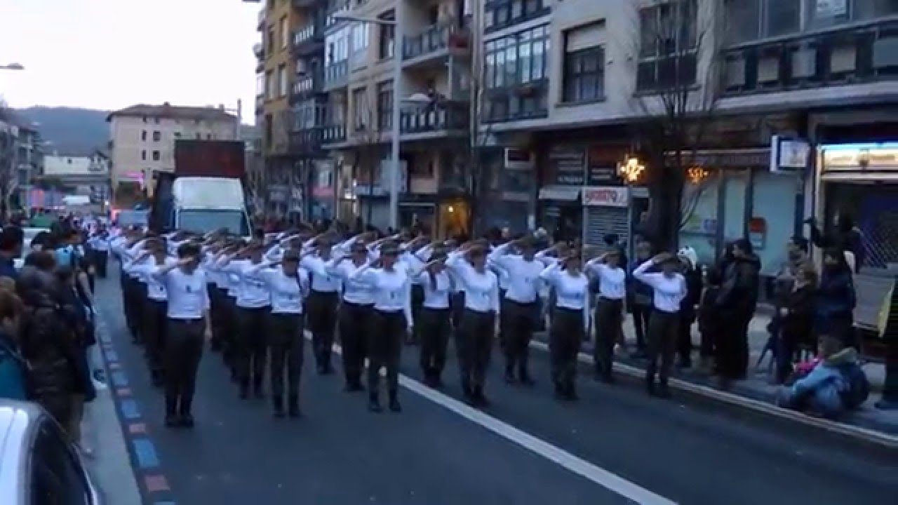 carnaval de Irún 2016. Escuela de danza Ainhoa.
