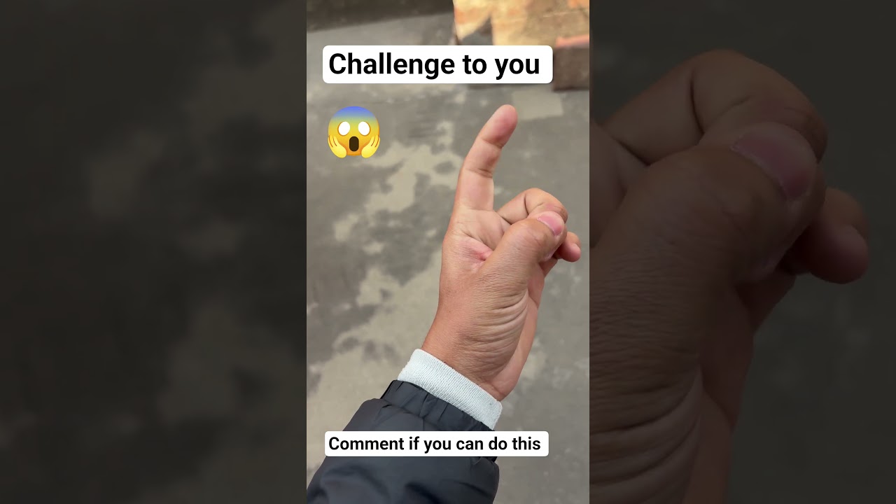 challenge to you comment if you can do this #shorts
