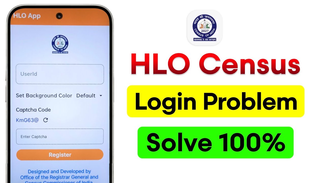 Fix Hlo Census App Login Problem 2026 | Census App OTP Error Or Server Issue Problem Solved (100%)