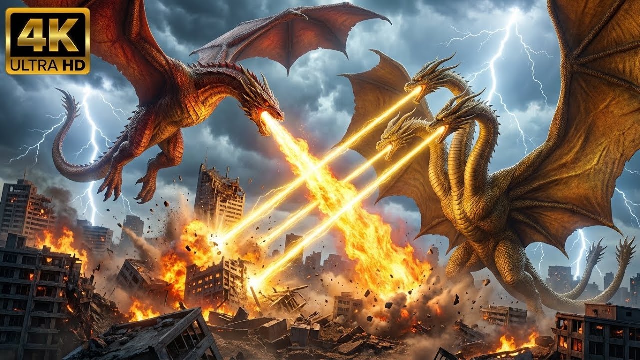 Smaug vs. King Ghidorah: Who is the True Dragon King?