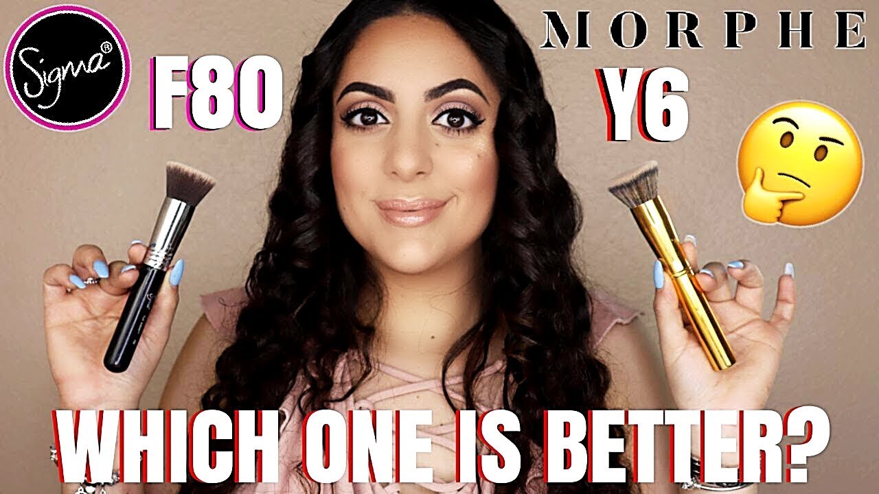MORPHE Y6 vs SIGMA F80 | Which one is BETTER? | Battle of the Brushes!