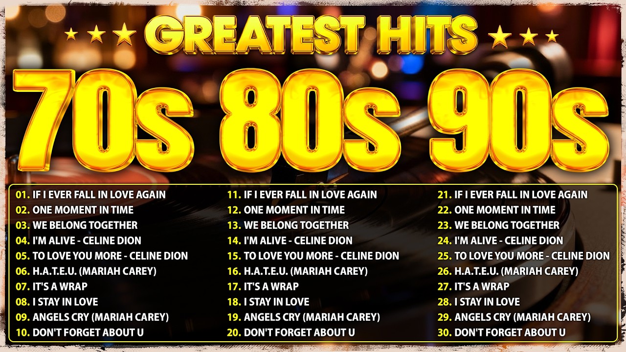 Best Music Hits 70s 80s 90s Playlist 📀 Greatest Hits 70s 80s 90s Oldies Music 1886 📀 Music Hits 80