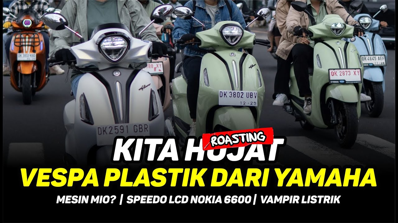KETIKA YAMAHA SUDAH KEBELET VESPA | Hujat (Roasting) Yamaha Grand Filano Hybrid-Connected