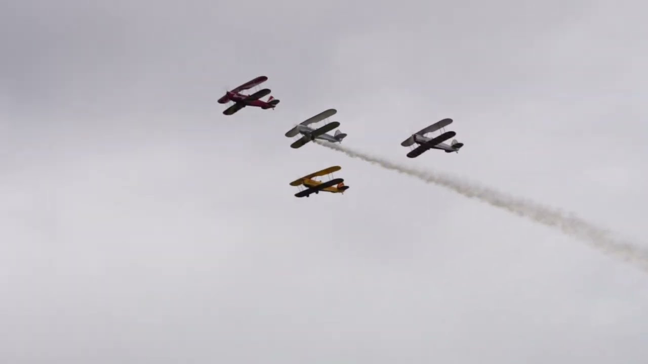 Old Buckenham 2025 - Stampe Formation Display Team