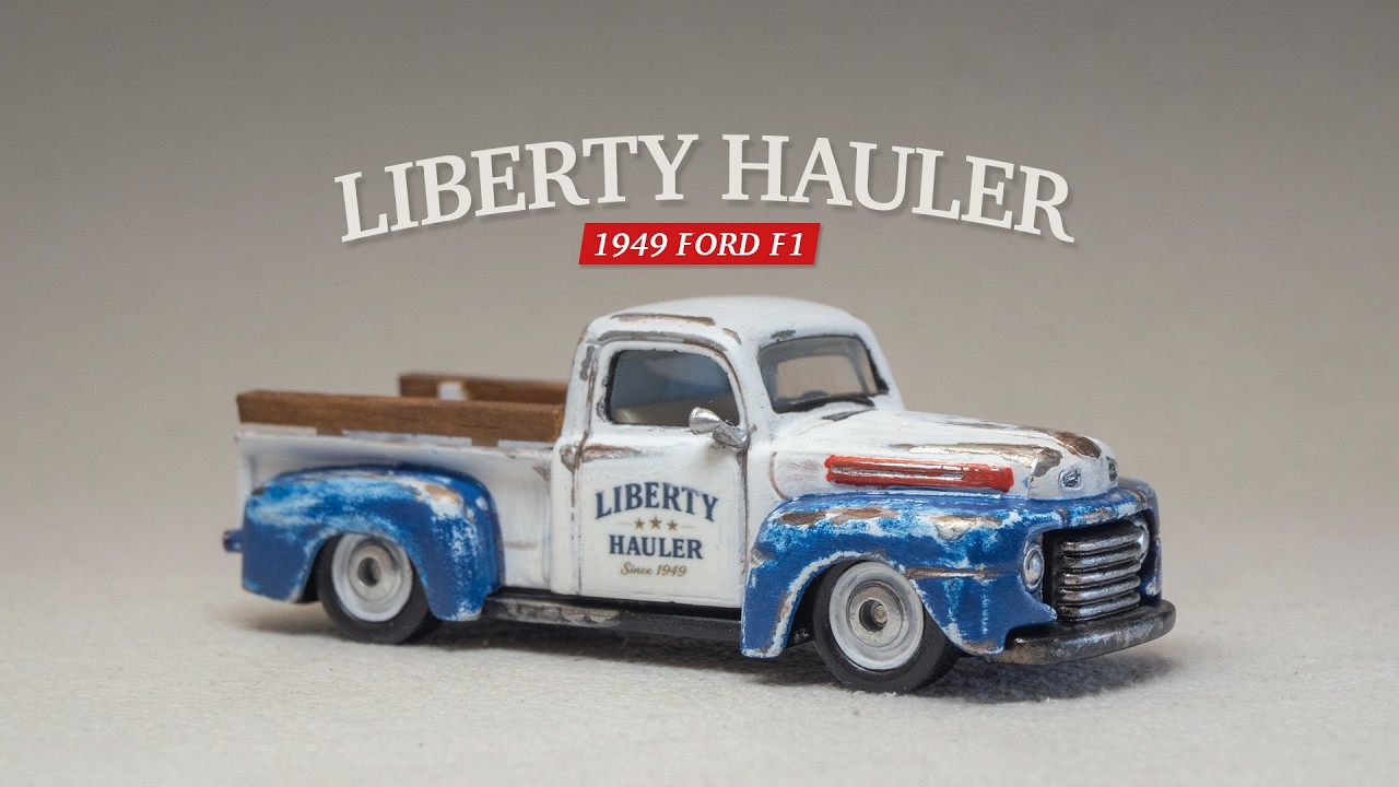 Turning a Hot Wheels Ford F1 into the Ultimate Backroads Truck