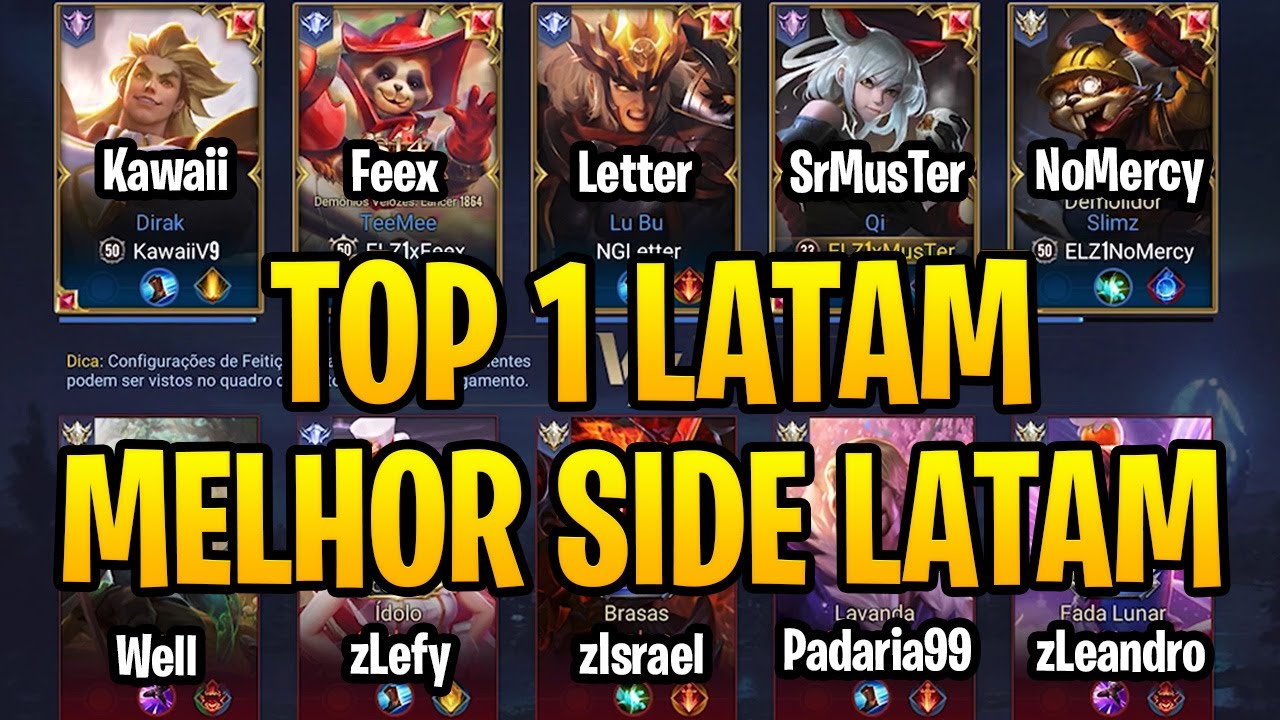 TOP 1 LATAM RANKED + BATENDO UM PAPO SOBRE O TOP 1!