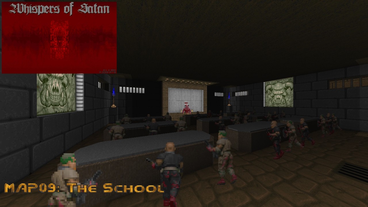 Whispers of Satan - MAP09: The School (UVMax 7:24)